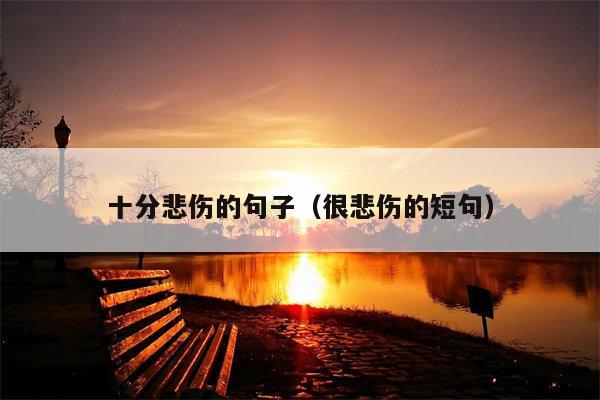 十分悲伤的句子（很悲伤的短句）