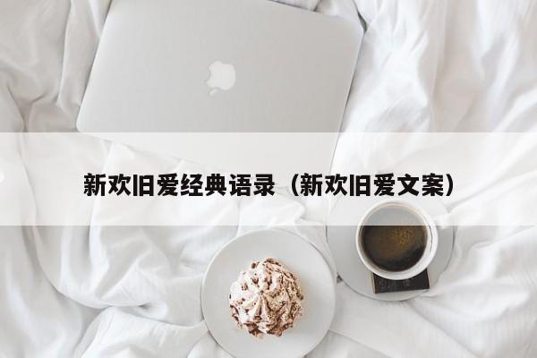 新欢旧爱经典语录（新欢旧爱文案）