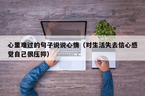心里难过的句子说说心情（对生活失去信心感觉自己很压抑）