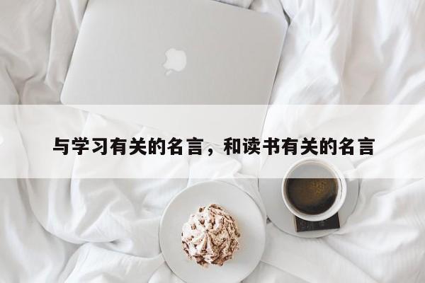 与学习有关的名言，和读书有关的名言