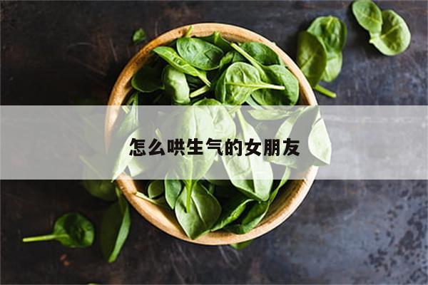 怎么哄生气的女朋友
