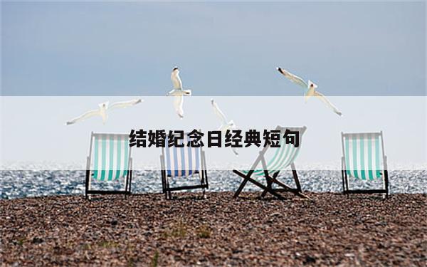 结婚纪念日经典短句