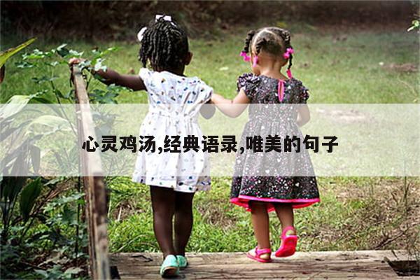 心灵鸡汤,经典语录,唯美的句子